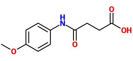 (image for) MC085022 N-(4-Methoxy-phenyl)-succinamic acid